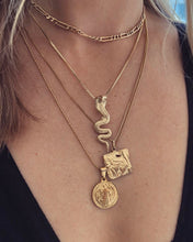 Load image into Gallery viewer, Gold Cobra Necklace