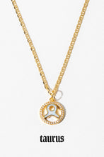 Load image into Gallery viewer, Cosmic Opal Zodiac Necklace