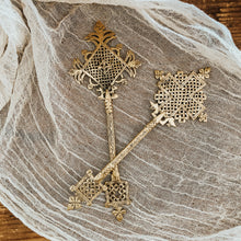 Load image into Gallery viewer, Ethiopian Coptic Cross - Flat
