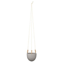 Load image into Gallery viewer, White Noise Hanging Flower Pot
