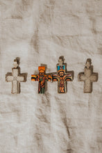 Load image into Gallery viewer, Ethiopian Coptic Painting Cross - Flat
